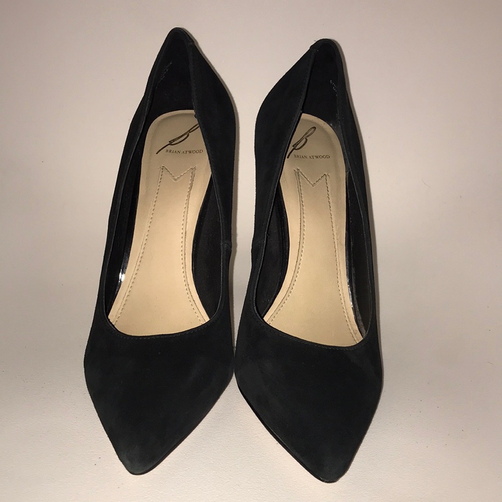 Brian Atwood Suede Pumps